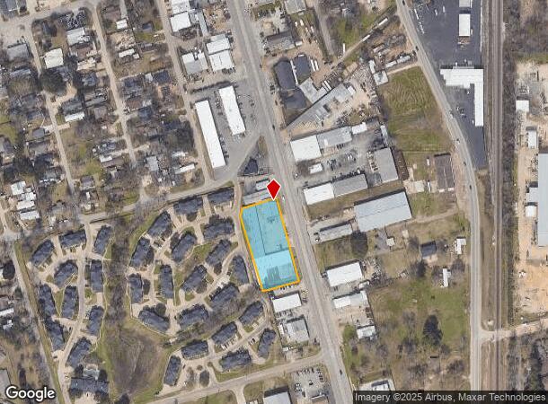 621 S Frazier St, Conroe, TX Parcel Map
