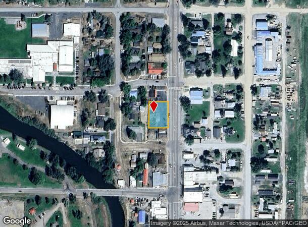  303 N Bridge St, Twin Bridges, MT Parcel Map