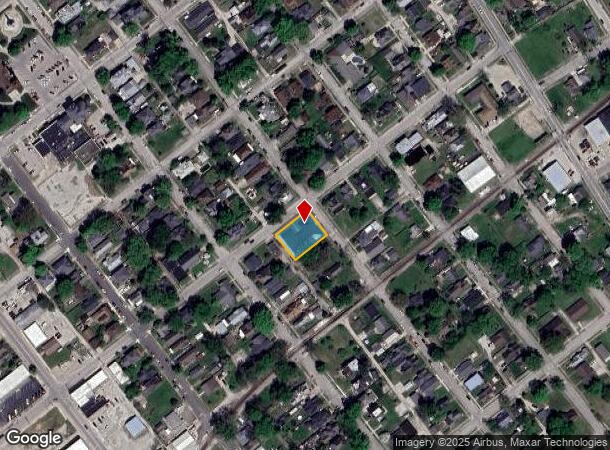 217 N 10Th St, Vincennes, IN Parcel Map