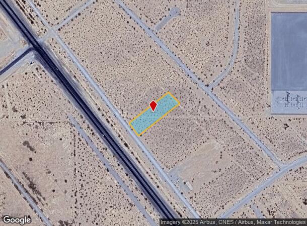  4061 S Frontage Rd, Pahrump, NV Parcel Map