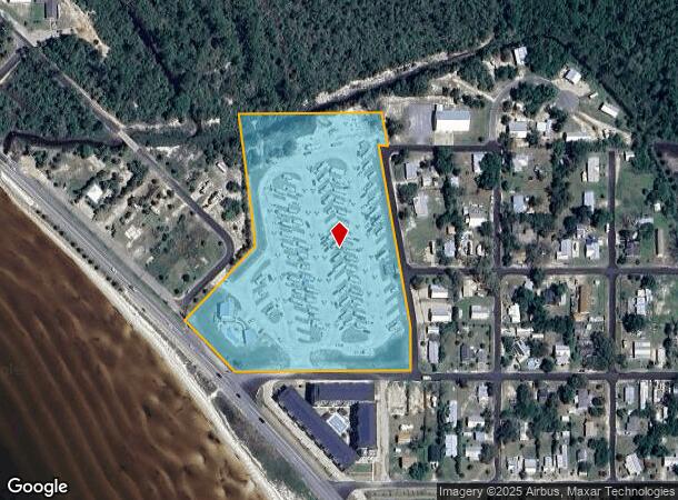  153 Redfish St, Port Saint Joe, FL Parcel Map