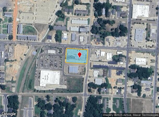  301 W California Ave, Ruston, LA Parcel Map