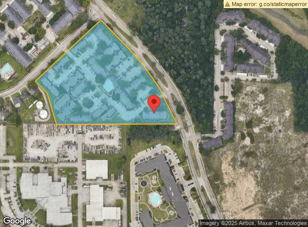  13875 Ella Blvd, Houston, TX Parcel Map