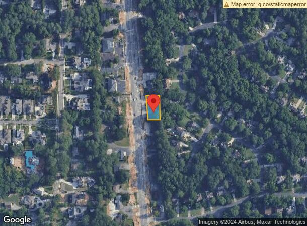  319 N Main St, Alpharetta, GA Parcel Map