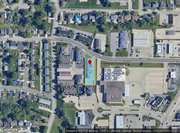 3392 Hillcrest Rd, Dubuque, IA Parcel Map