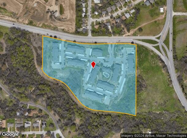  2450 E Berry St S, Fort Worth, TX Parcel Map