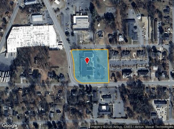  404 W Decatur St, Madison, NC Parcel Map