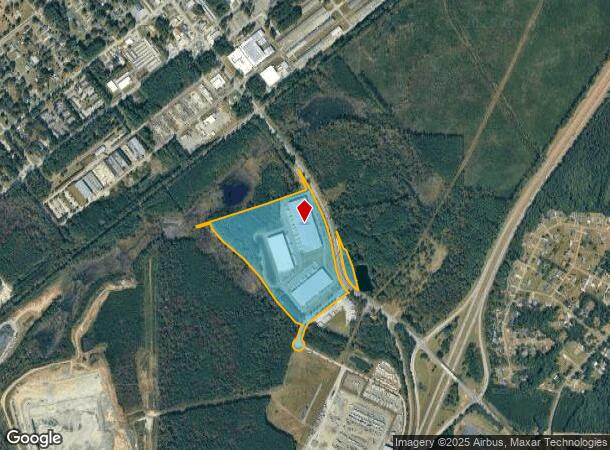 100 Business Park Dr, Butner, NC Parcel Map
