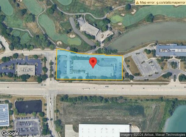  1400 E Lake Cook Rd, Buffalo Grove, IL Parcel Map