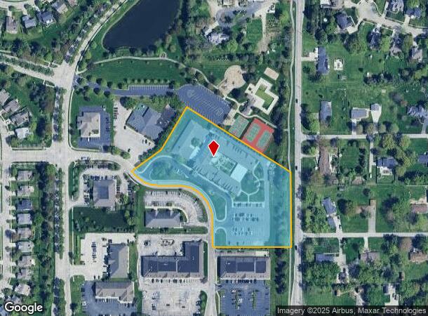  9745 Olympia Dr, Fishers, IN Parcel Map