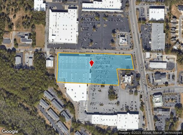  6235 N Davis Hwy, Pensacola, FL Parcel Map