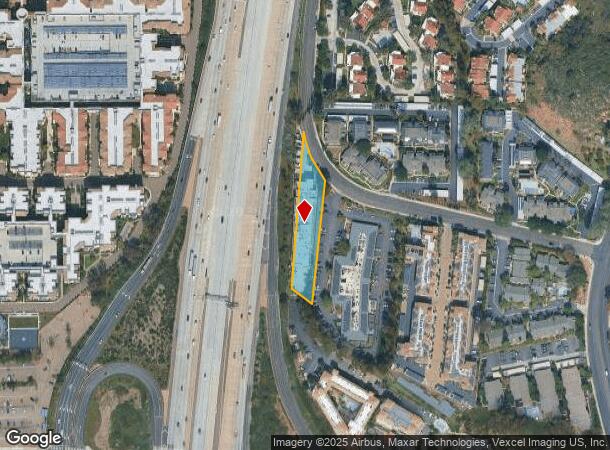 9845 Erma Rd, San Diego, CA Parcel Map