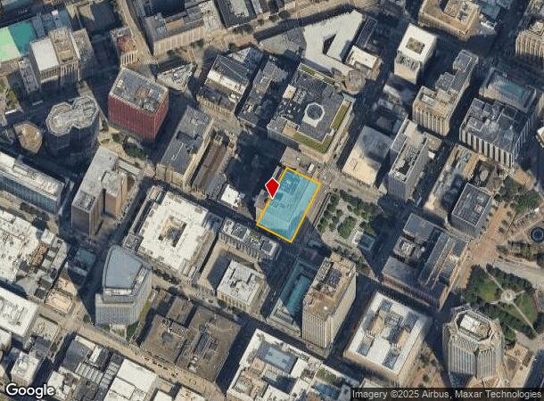  527 Smithfield St, Pittsburgh, PA Parcel Map