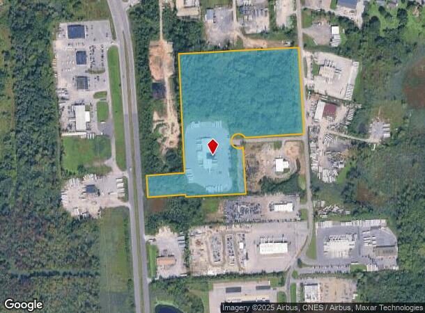  6446 Terminal Rd, East Syracuse, NY Parcel Map