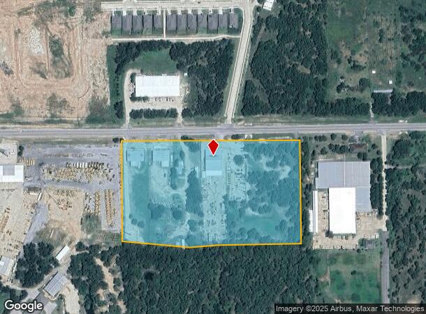 722 Peach Creek Cut Off, College Station, TX Parcel Map