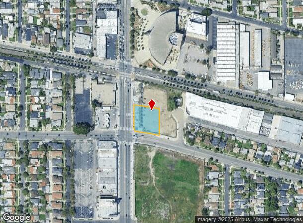  3644 Crenshaw Blvd, Los Angeles, CA Parcel Map