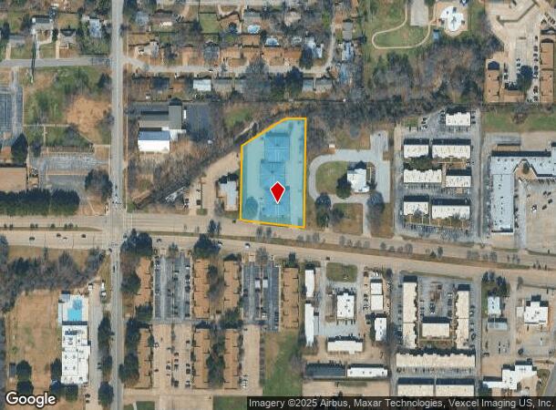  1115 W Pioneer Pky, Arlington, TX Parcel Map