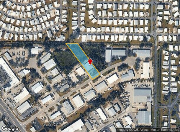  116 Corporation Way, Venice, FL Parcel Map