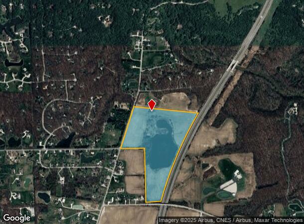  15508 Auburn Rd, Fort Wayne, IN Parcel Map