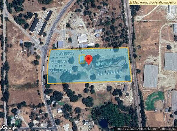  2012 Fisher St, Goldthwaite, TX Parcel Map