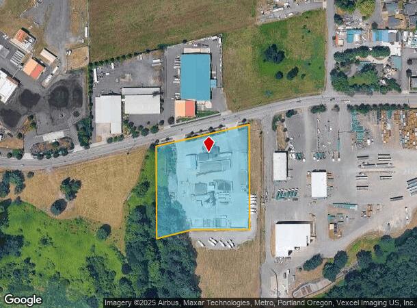 2716 Ne Wynooski Rd, Newberg, OR Parcel Map