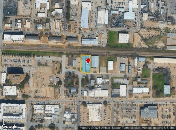 501 E Main St, Arlington, TX Parcel Map