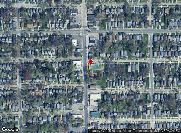 3722 Upton Ave, Toledo, OH Parcel Map