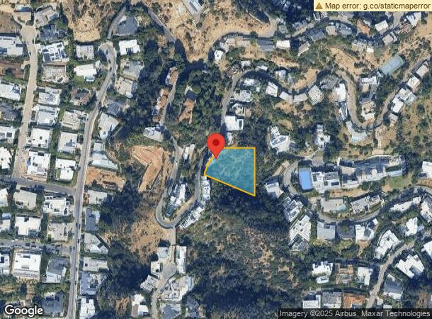  2201 Sunset Plaza Dr, Los Angeles, CA Parcel Map