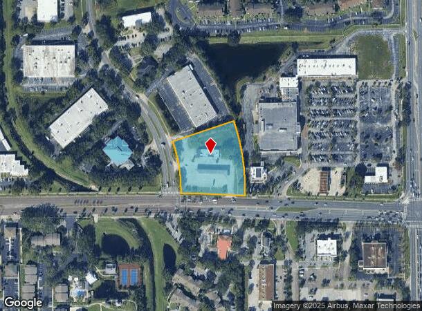 7235 University Blvd, Winter Park, FL Parcel Map