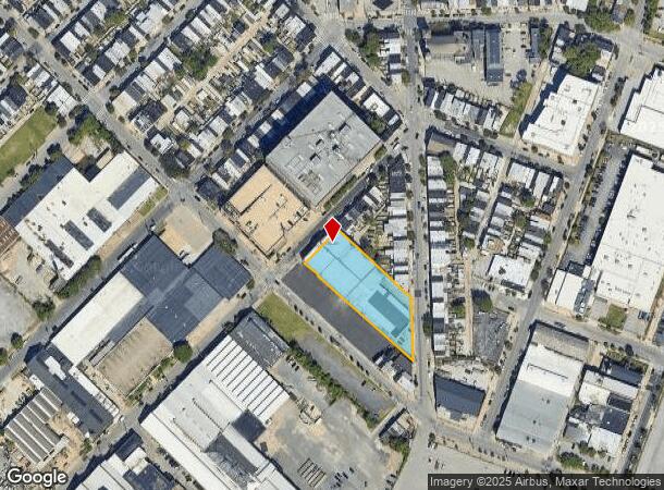  1147 Wicomico St, Baltimore, MD Parcel Map
