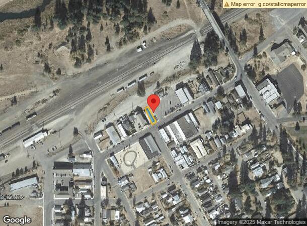  190 Commercial St, Portola, CA Parcel Map