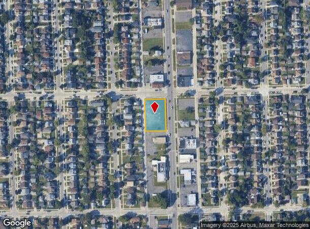6131 Chase Rd, Dearborn, MI Parcel Map