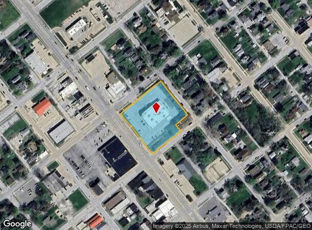  1215 Main St, Keokuk, IA Parcel Map