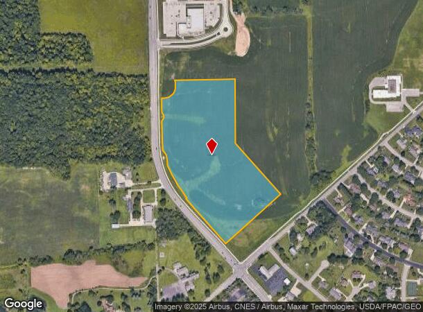  1121 S Trimble Rd, Mansfield, OH Parcel Map