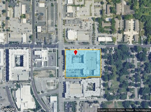  8001 Metcalf Ave, Overland Park, KS Parcel Map
