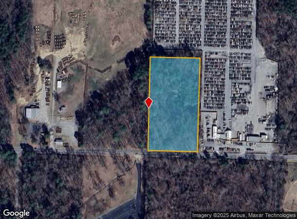  10610 Baseline Rd, Little Rock, AR Parcel Map