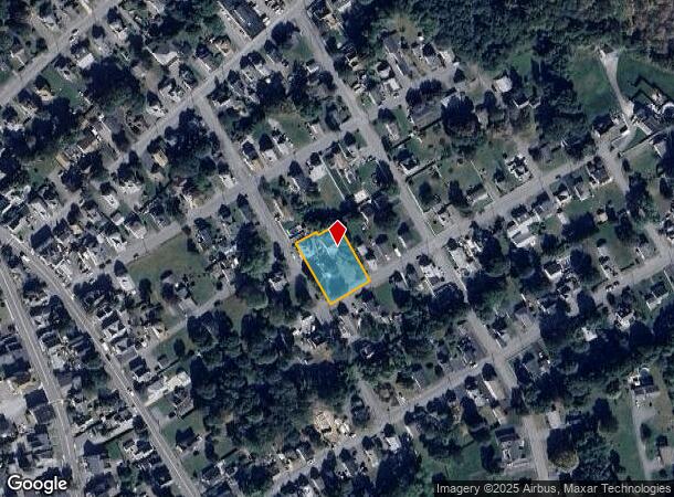 17 Arthur St, Taunton, MA Parcel Map