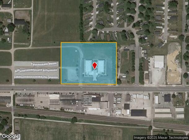  1234 W Market St, Nappanee, IN Parcel Map