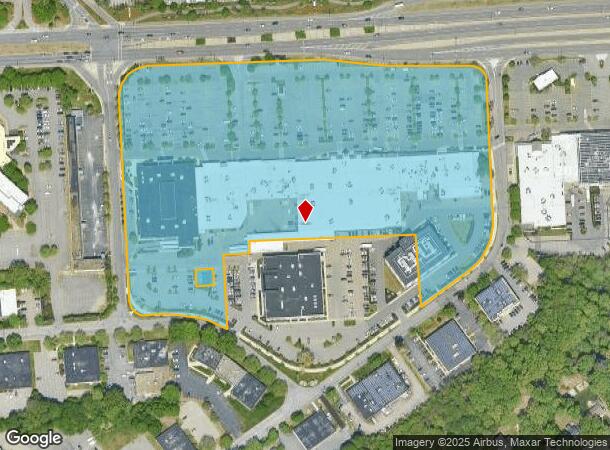 1298 Worcester St, Natick, MA Parcel Map