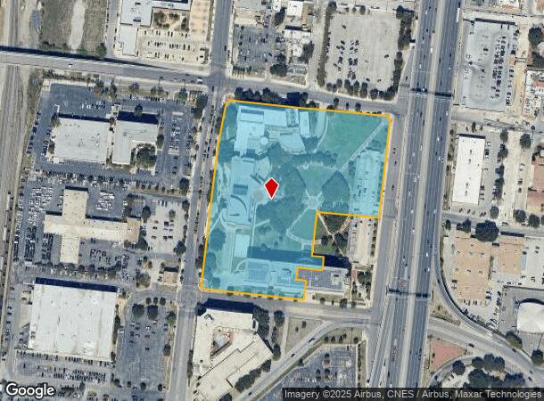  501 W Cesar E Chavez Blvd, San Antonio, TX Parcel Map