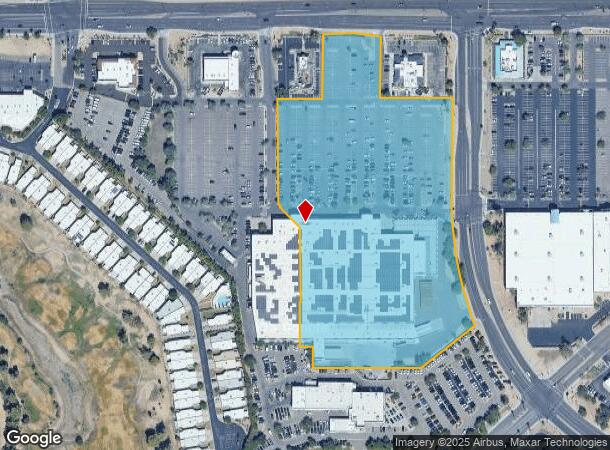6131 E Southern Ave, Mesa, AZ Parcel Map