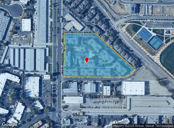  6233 Dougherty Rd, Dublin, CA Parcel Map