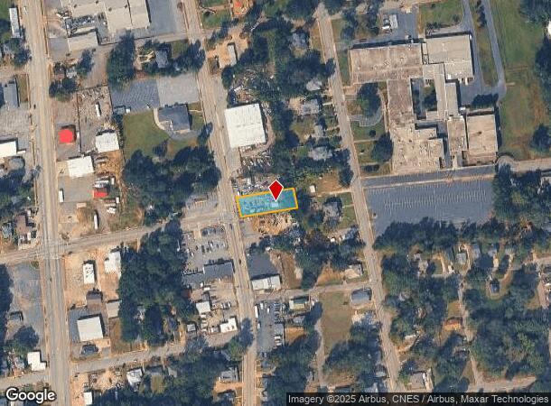  1235 S Main St, Anderson, SC Parcel Map