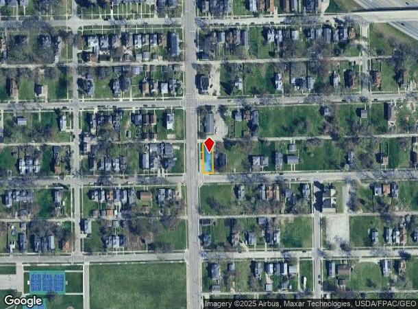 1610 Lawrence Ave, Toledo, OH Parcel Map