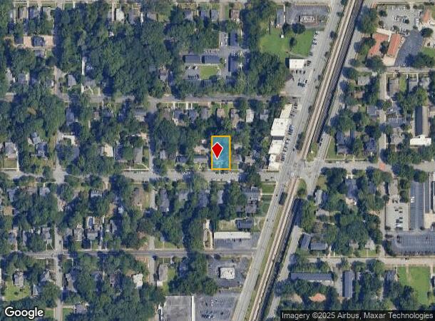  1787 Rugby Ave, Atlanta, GA Parcel Map