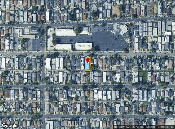  1250 W 37Th St, Los Angeles, CA Parcel Map