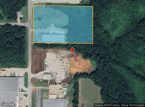4180 Rushton St, Florence, AL Parcel Map