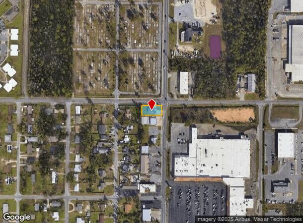  1619 Lisenby Ave, Panama City, FL Parcel Map
