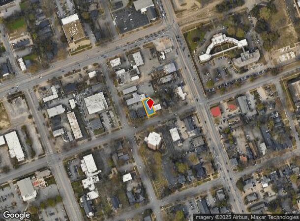 1407 Calhoun St, Columbia, SC Parcel Map