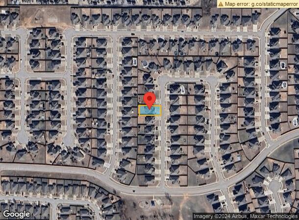  729 Redvine Rd, Yukon, OK Parcel Map